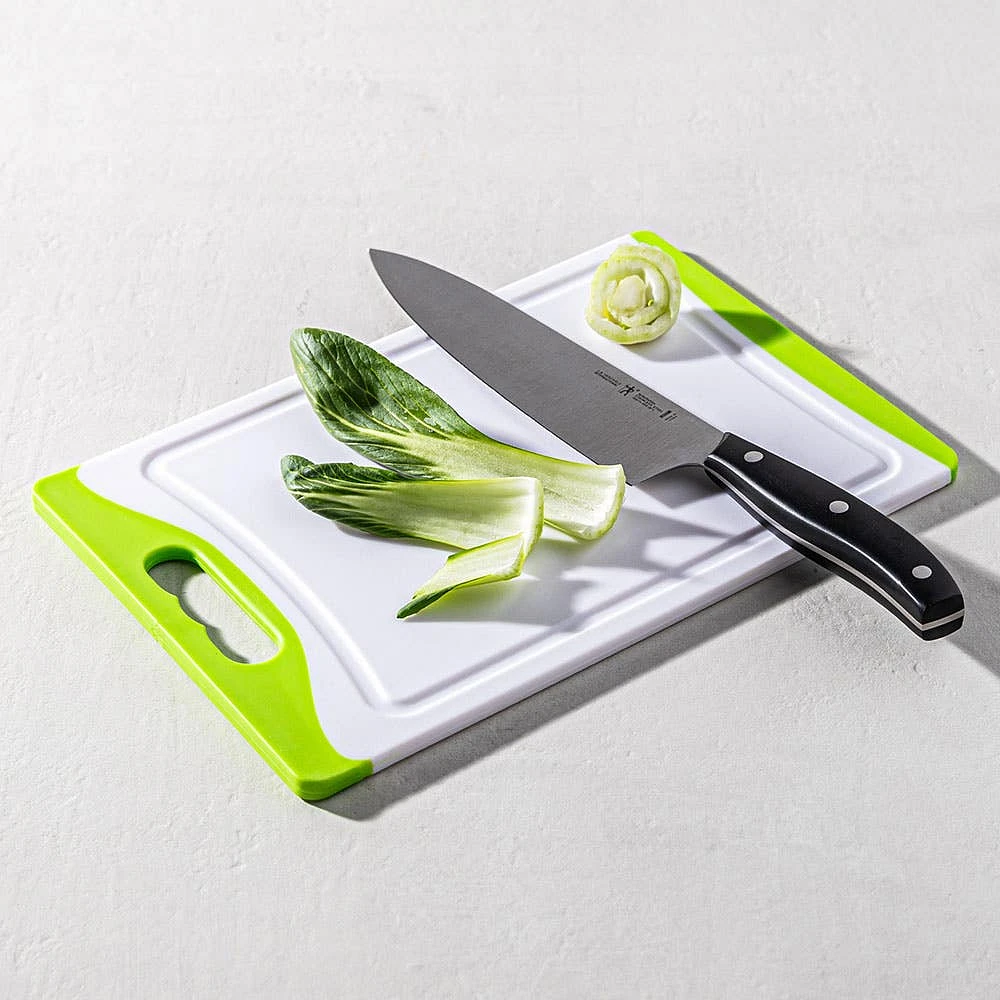 KSP Dice Poly Cutting Board (Green/White