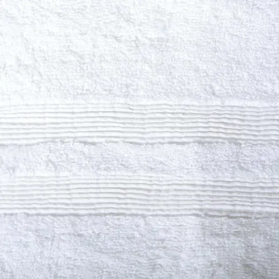 Moda At Home Allure Turkish Cotton Bath Sheet (White)