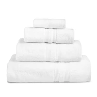 Moda At Home Allure Turkish Cotton Bath Sheet (White)