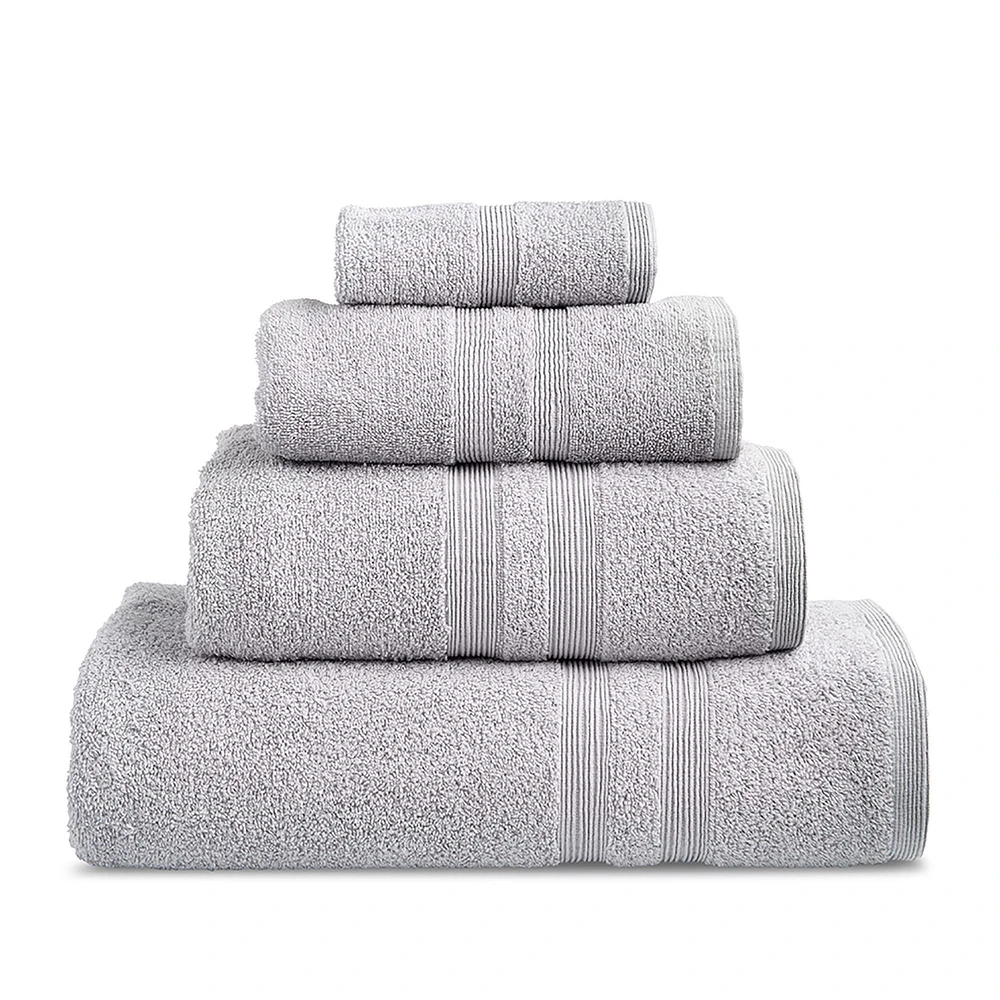 Moda At Home Allure Turkish Cotton Bath Sheet (Marble Grey)