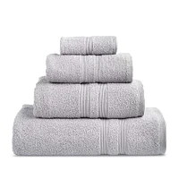 Moda At Home Allure Turkish Cotton Bath Sheet (Marble Grey)