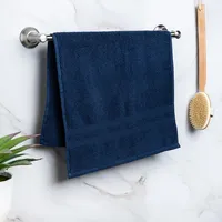Moda At Home Allure Cotton Hand Towel (Indigo)