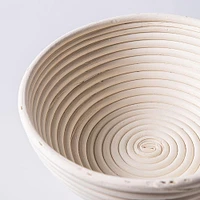 Eddingtons Banneton '1 Kl / 2.2 Lb' Round Proving Basket Large (White)