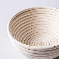 Eddingtons Banneton 750g/1.65lb Round Proving Basket Small (White)