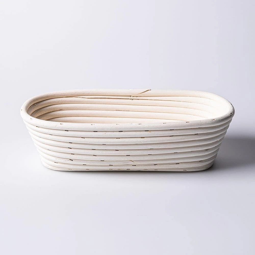 Eddingtons Banneton '1 Kl / 2.2 Lb' Oval Proving Basket Small (White)