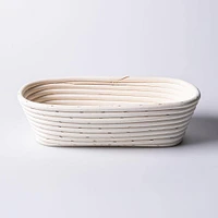 Eddingtons Banneton '1 Kl / 2.2 Lb' Oval Proving Basket Small (White)