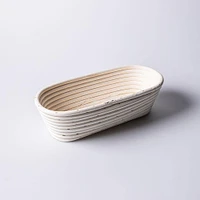 Eddingtons Banneton '1 Kl / 2.2 Lb' Oval Proving Basket Small (White)