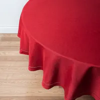 Harman Hemstitch Polyester Tablecloth 70" Round