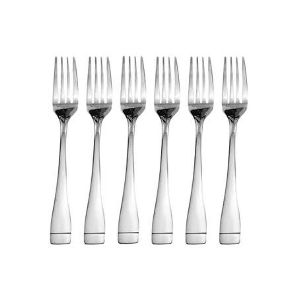 Splendide Roma Dinner Fork - Set of 6 (Stainless Steel)