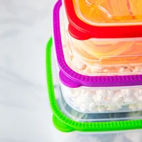 KSP Fresh Seal Rectangle Storage Container Combo Set of 10