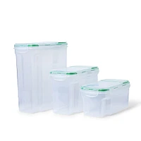 KSP Stor Fresh Cereal Container Combo - Set of 3 (Green)