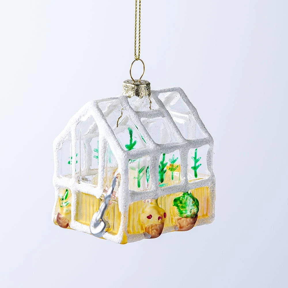 KSP Christmas 'Greenhouse' Glass Ornament