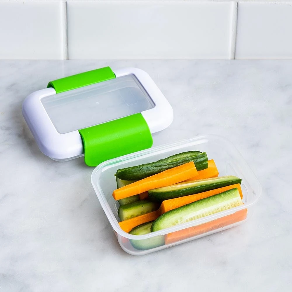 Locksy Click 'N' Go 174ml Snack Container (Green)