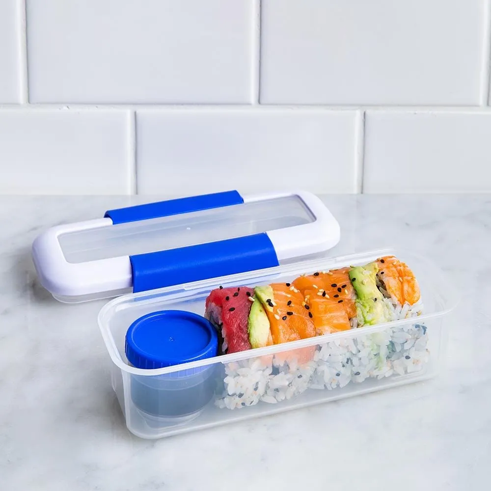 Locksy Click 'N' Go 411ml Snack and Dip Container