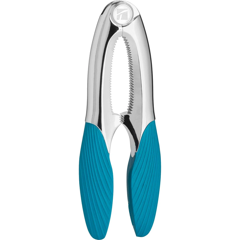 Trudeau Maison Marine Seafood-Lobster Cracker (blue/Stainless Steel)