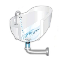 As Seen On Tv Tubshroom Bathtub Hair Catcher (White)
