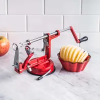 KSP Delicious Apple Peeler-Slicer (Red)