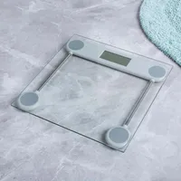 KSP Contour Glass Digital Bathroom Scale (Square)