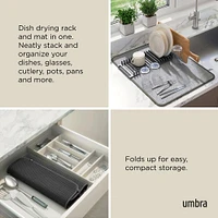 Umbra Udry Microfibre Drying Mat with Rack
