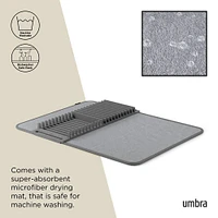 Umbra Udry Microfibre Drying Mat with Rack