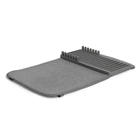 Umbra Udry Mini Microfibre Drying Mat w/Rack (Charcoal)