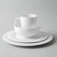 A La Carte 'Diamond' Porcelain Cereal Bowl (White)