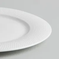 A La Carte 'Diamond' Porcelain Side Plate (White)