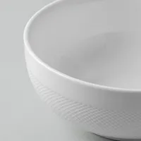 A La Carte 'Diamond' Porcelain Cereal Bowl (White)