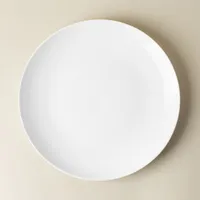 A La Carte 'Ashford Coupe' Porcelain Dinner Plate (White)