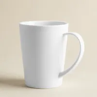 A La Carte 'Oxford' Porcelain Mug 400ml (White)