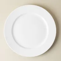 A La Carte 'Oxford' Porcelain Dinner Plate (White)