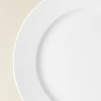 A La Carte 'Oxford' Porcelain Dinner Plate (White)