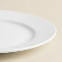 A La Carte 'Oxford' Porcelain Dinner Plate (White)