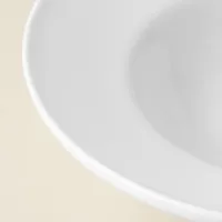 A La Carte 'Oxford' Porcelain Soup- Pasta Plate (White)