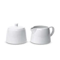 A La Carte 'Essentials' Porcelain Cream & Sugar - Set of 2 (White)