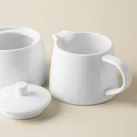 A La Carte 'Essentials' Porcelain Cream & Sugar - Set of 2 (White)