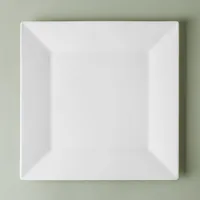 A La Carte 'Essentials' Porcelain Platter 12"sq.  (White)