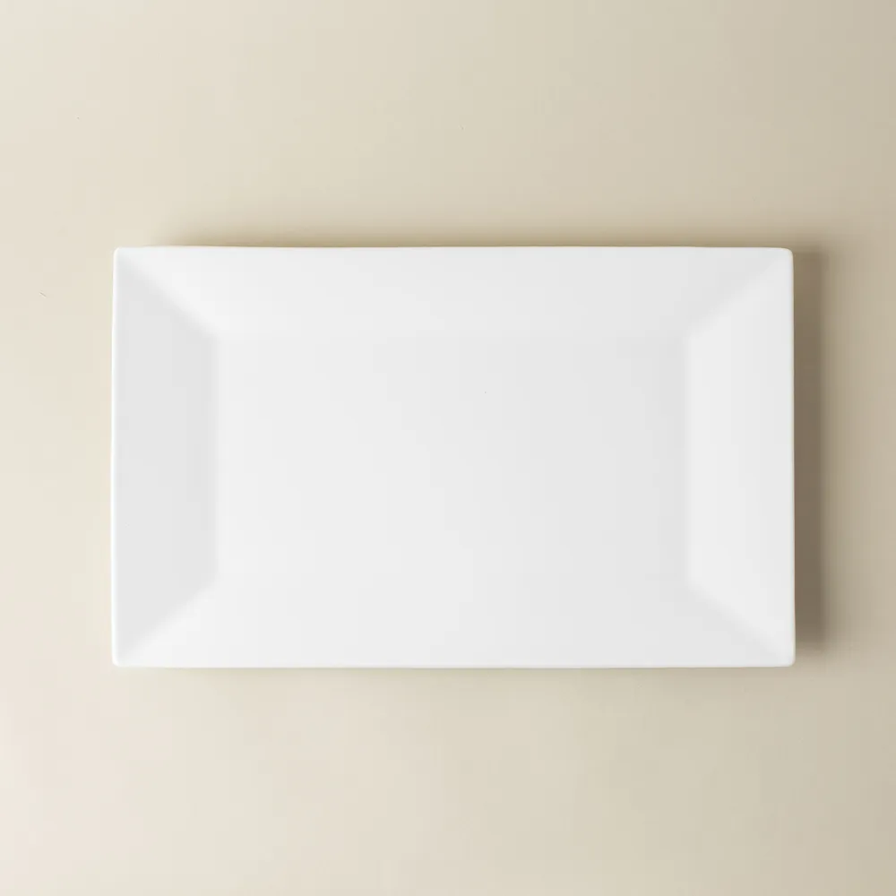 A La Carte 'Essentials' Porcelain Platter 13.5" (White)