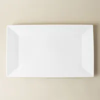 A La Carte 'Essentials' Porcelain Platter 15" (White)