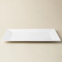 A La Carte 'Essentials' Porcelain Platter 15" (White)