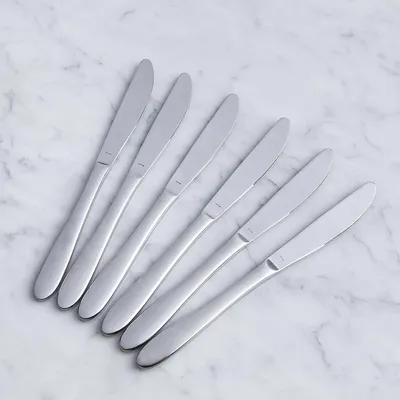 Splendide 'Amalfi' Dinner Knife - Set of 6 (Stainless Steel)
