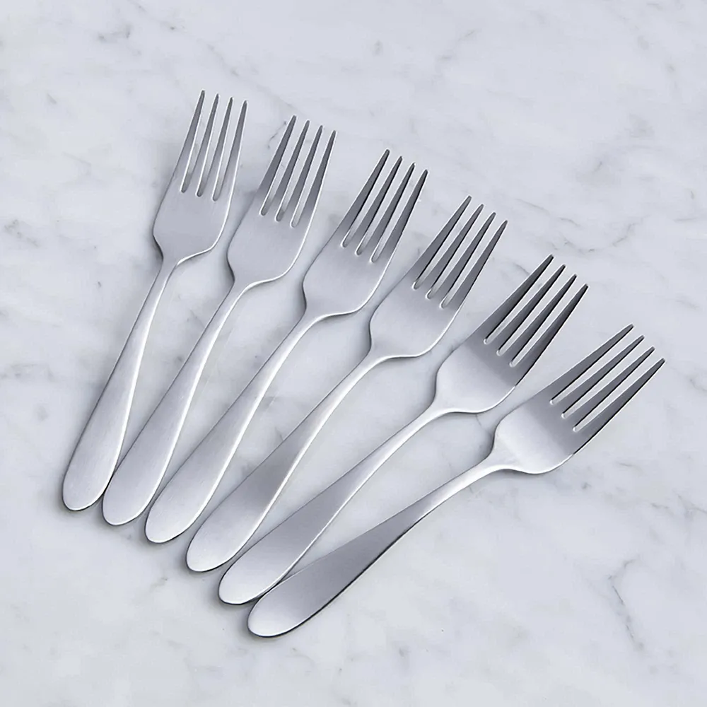 Splendide 'Amalfi' Salad Fork - Set of 6 (Stainless Steel)