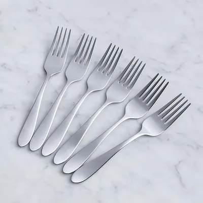 Splendide 'Amalfi' Salad Fork - Set of 6 (Stainless Steel)