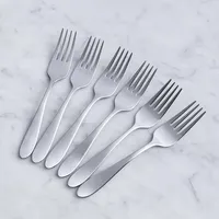 Splendide 'Amalfi' Salad Fork - Set of 6 (Stainless Steel)