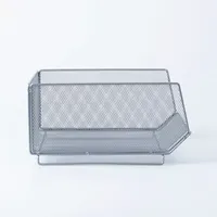 KSP Mesh Stacking Storage Bin (Silver) 24 x 30 x 16 cm