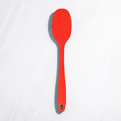 KSP Colour Splash Silicone Utensil Spoon (Red)