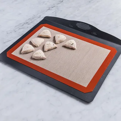 KSP Bakers Silicone Baking Sheet (Natural/Orange)