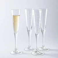 KSP Soiree Etched Champagne Glass - Set of 4 (5oz.)