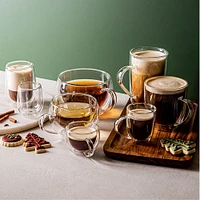 KSP Milano Double Wall Espresso Glass - 80 ml, Set of 2