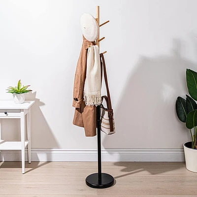 KSP Regent Coat Rack (Wood/Black)
